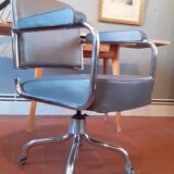 Vintage office chair, industrial decoration from the 1950s Ronéo!!