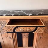 Art Deco sideboard marble top