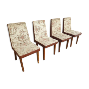 suite de 4 chaises vintage