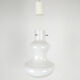 Suspension in white opaline Italy 1960