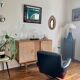 Cube Swivel Armchair 60's