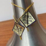 Vintage metal vase from Selangor Pewter