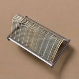 Vintage record holder for 50 vinyls - 1960s