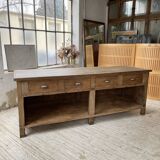 XXL oak counter 260 cm