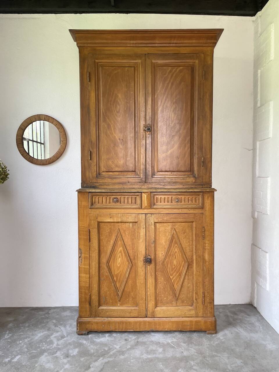 Two-body grocery cabinet, 1900
