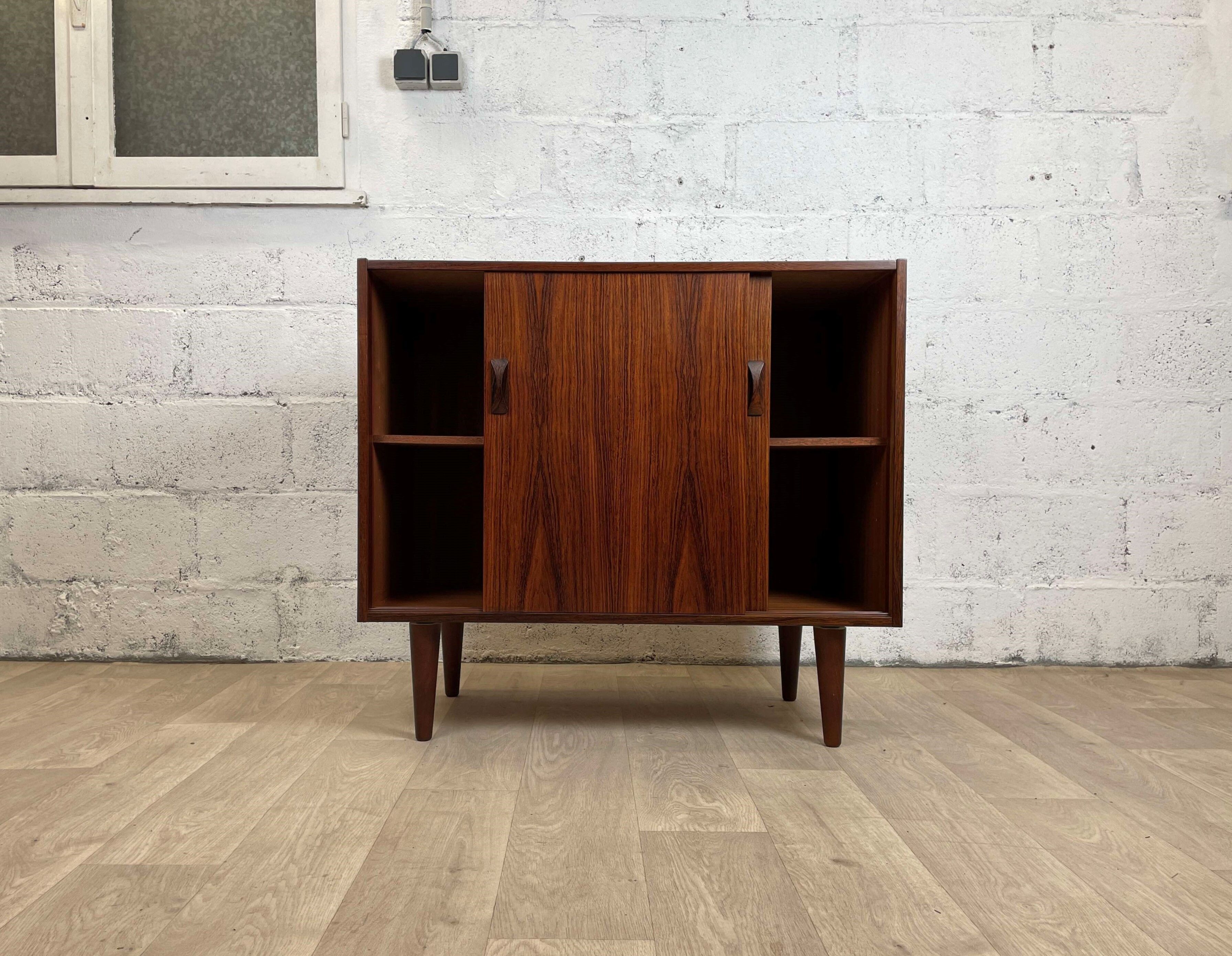 Scandinavian row by Brouer Møbelfabrik vintage rosewood, 60s