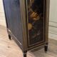 Pair of Louis XVI Weekly Tables in Black and Gold Lacquer, 18th Century