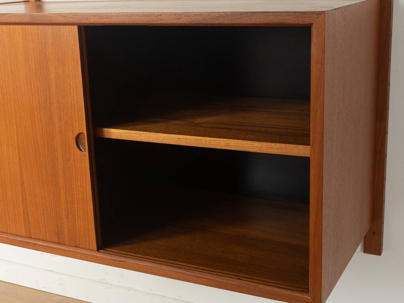 Cado | poul cadovius classic shelving system, 1950s, teak veneer