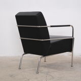 Leather sofa & armchair by Gunilla Allard 1990's