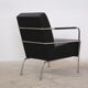 Leather sofa & armchair by Gunilla Allard 1990's