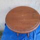 Table d'appoint ronde bout de canapé rabattable diam 41 cm