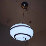 Multi-layer opaline suspension model swirl zebra published by eglo