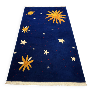 Nepal rug stars 160x94 cm