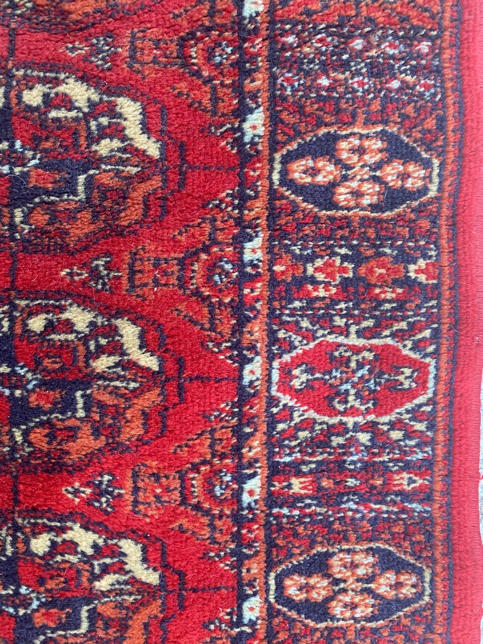 Carpet designs bukhara in wool 70x144 cm