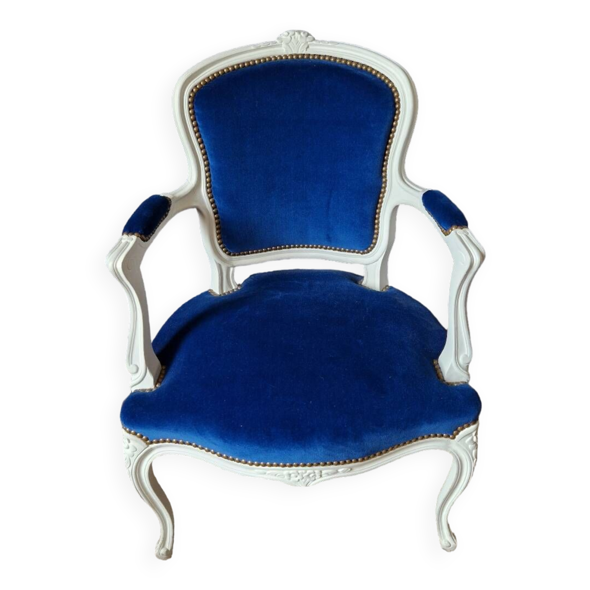 Weathered convertible armchair