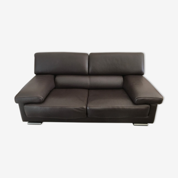 Leather sofa bizon ultimate roche-bobois 3 seats