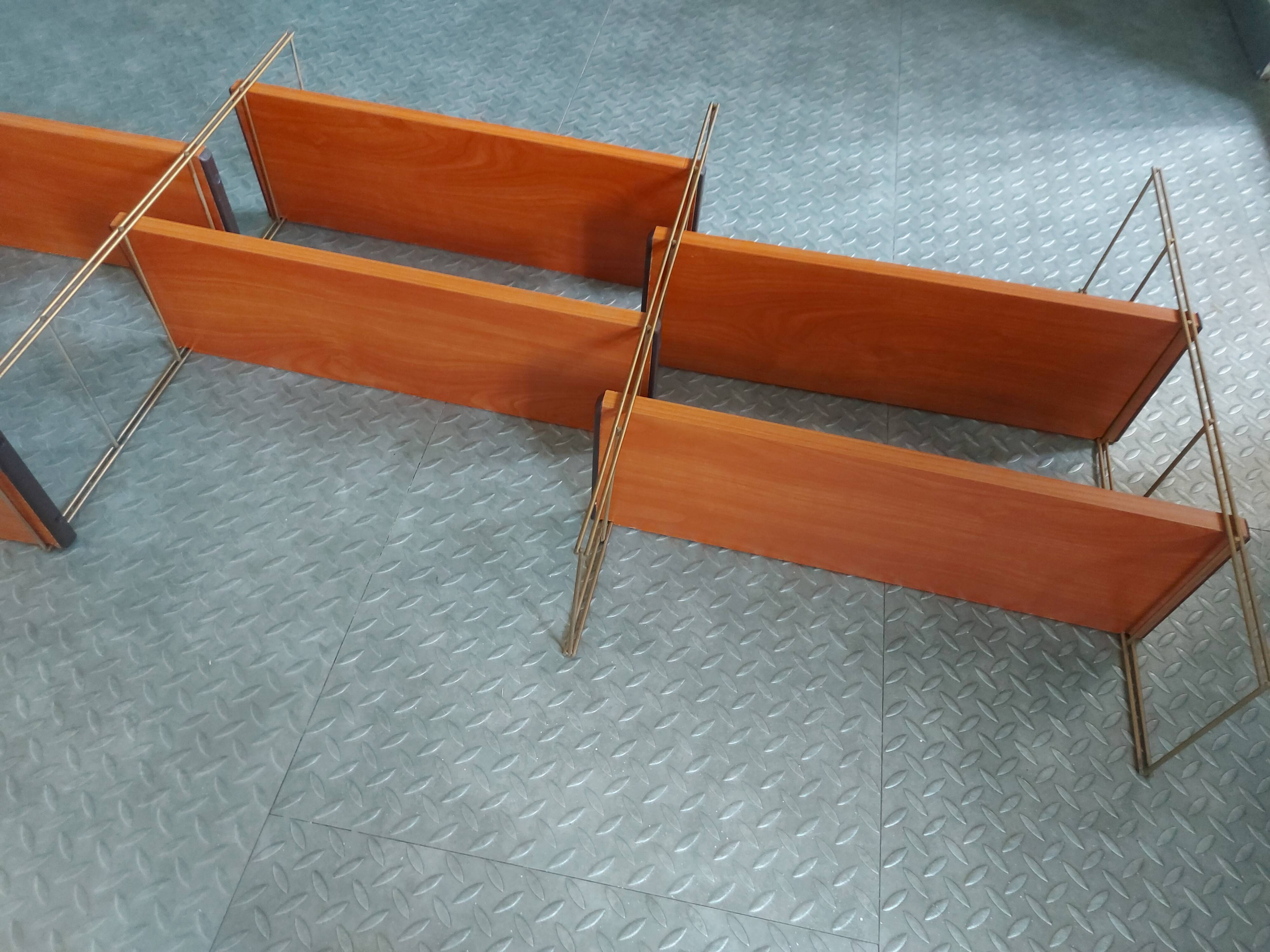 Vintage modular shelves