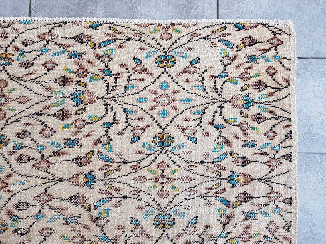 Turkish Vintage Handmade Area Rug sku v332