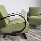 Set of Lounge Chairs by Jindrich Halabala, 1940s