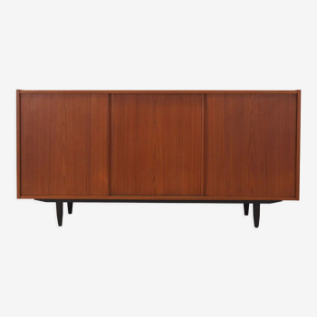 Enfilade en teck, design danois, années 1970, production: Danemark