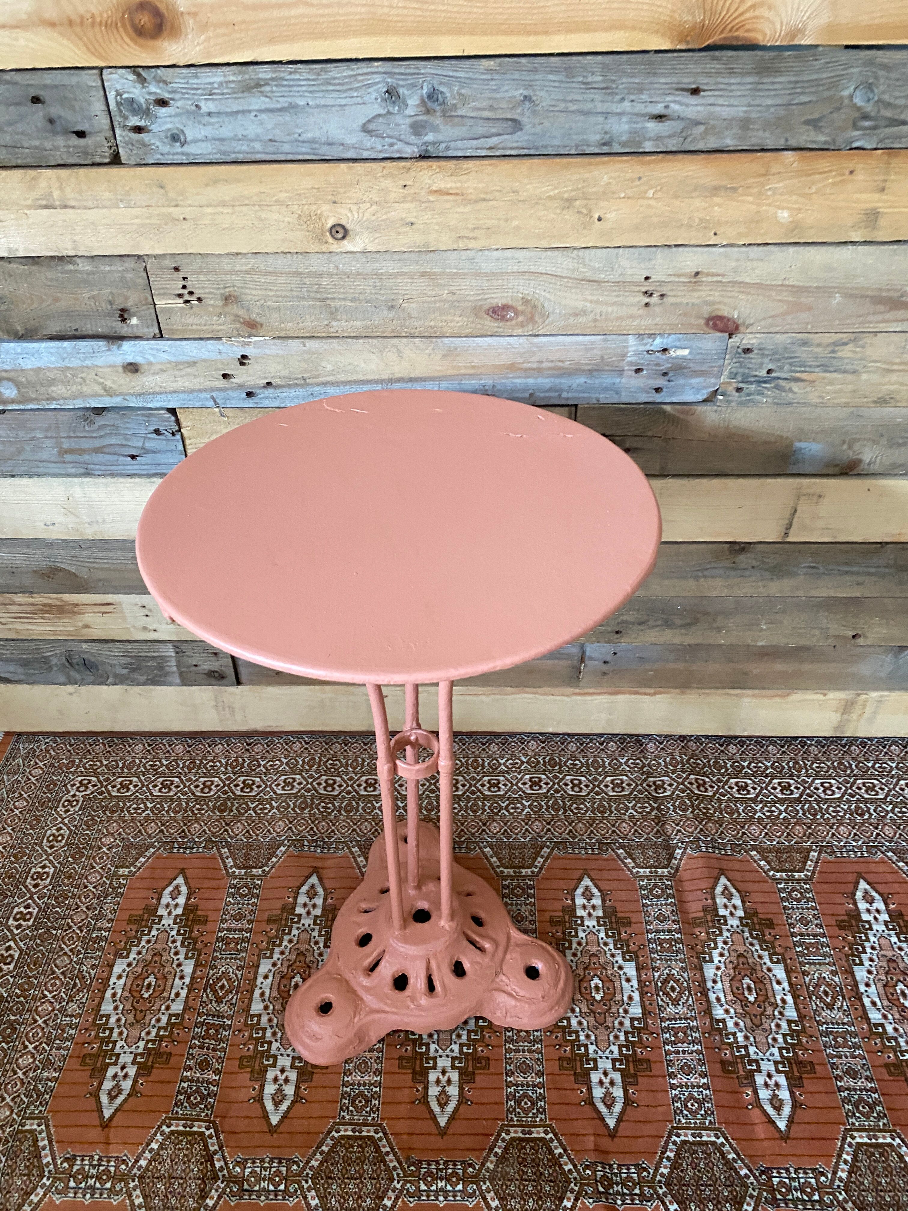 Cast iron outdoor table