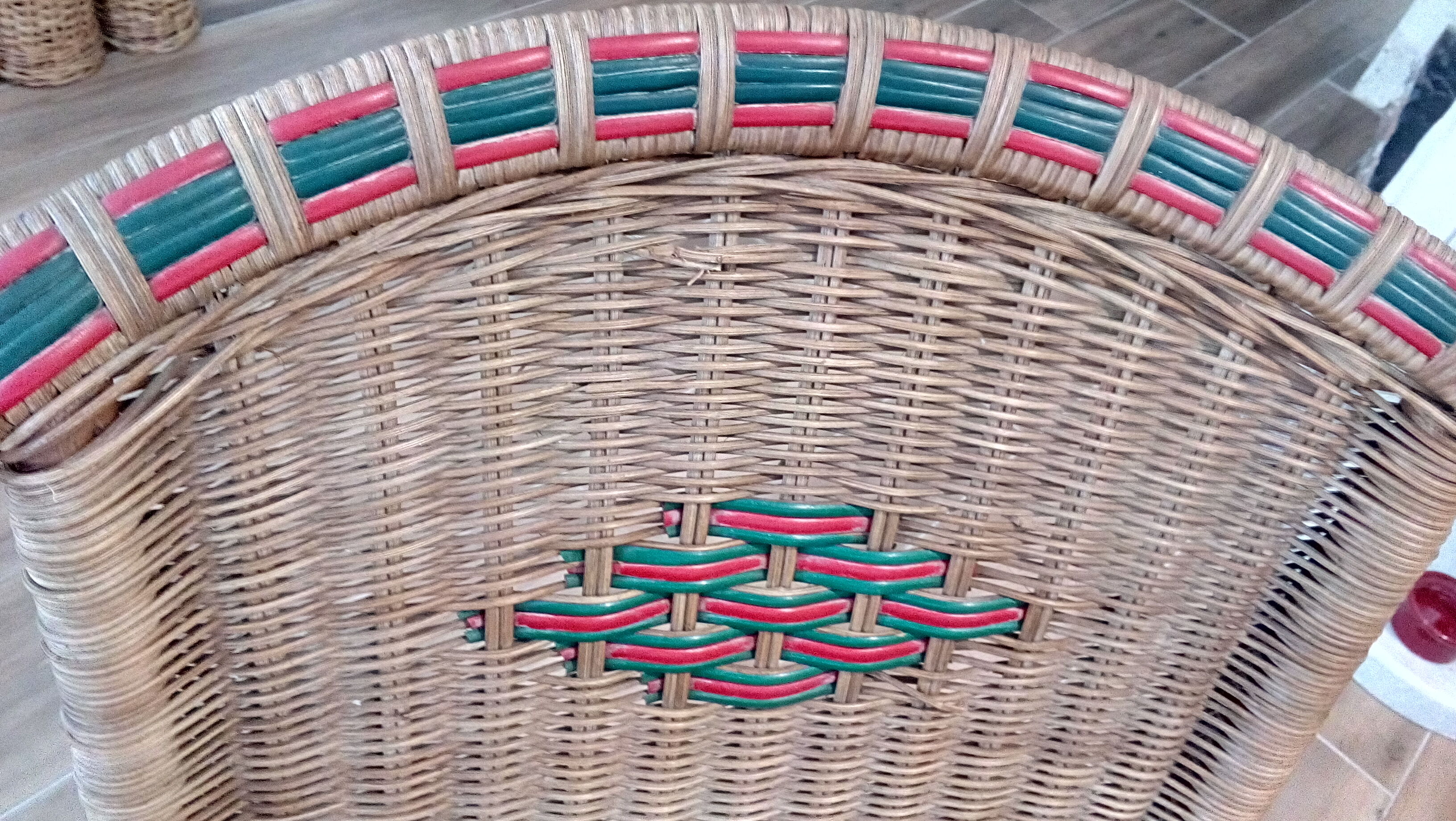 Rattan wicker garden salon rattan year 60