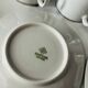 Coffee service cups and saucers porcelain Schirnding Bavaria