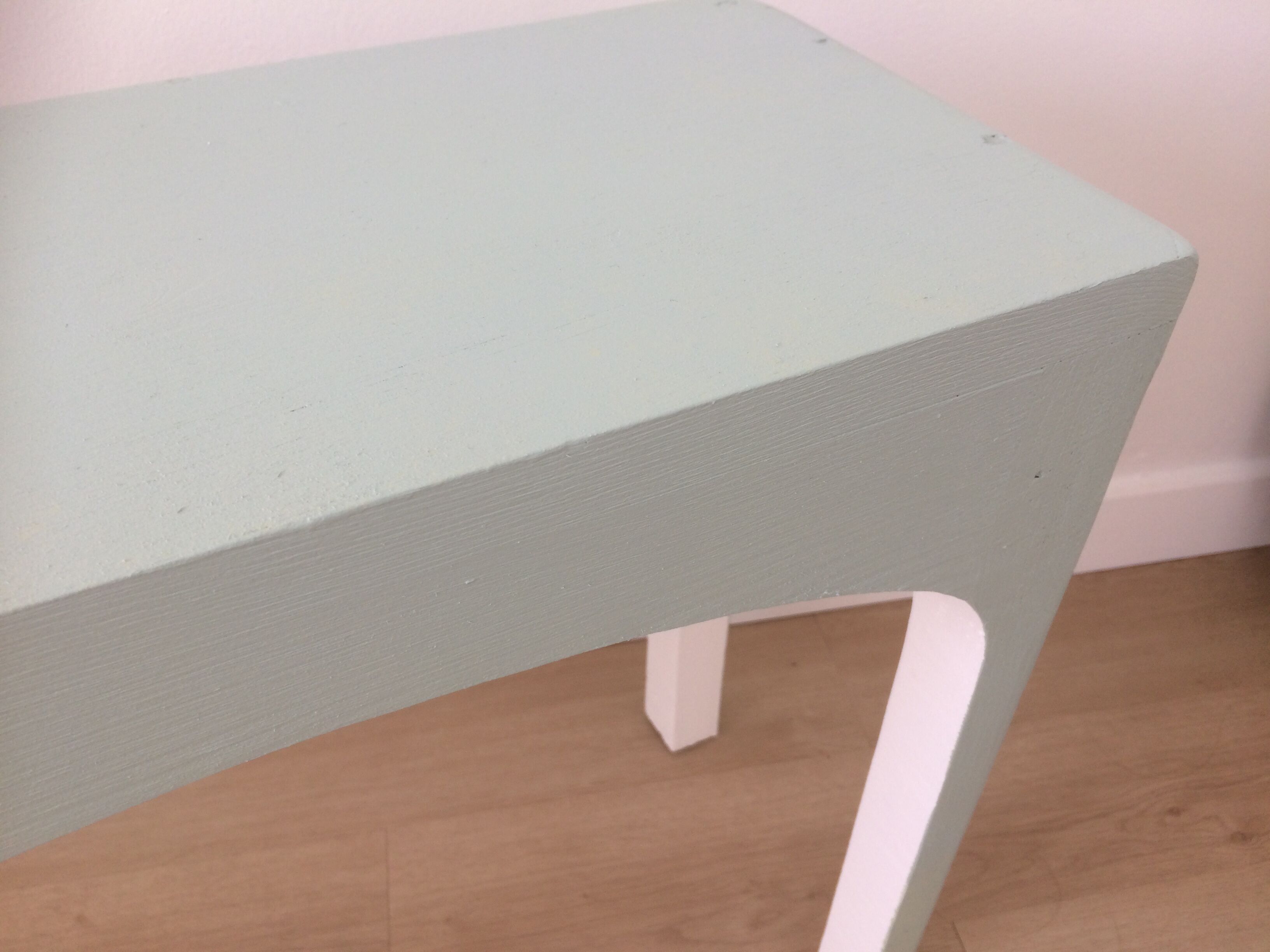 Vintage 60s wooden cobbler bench