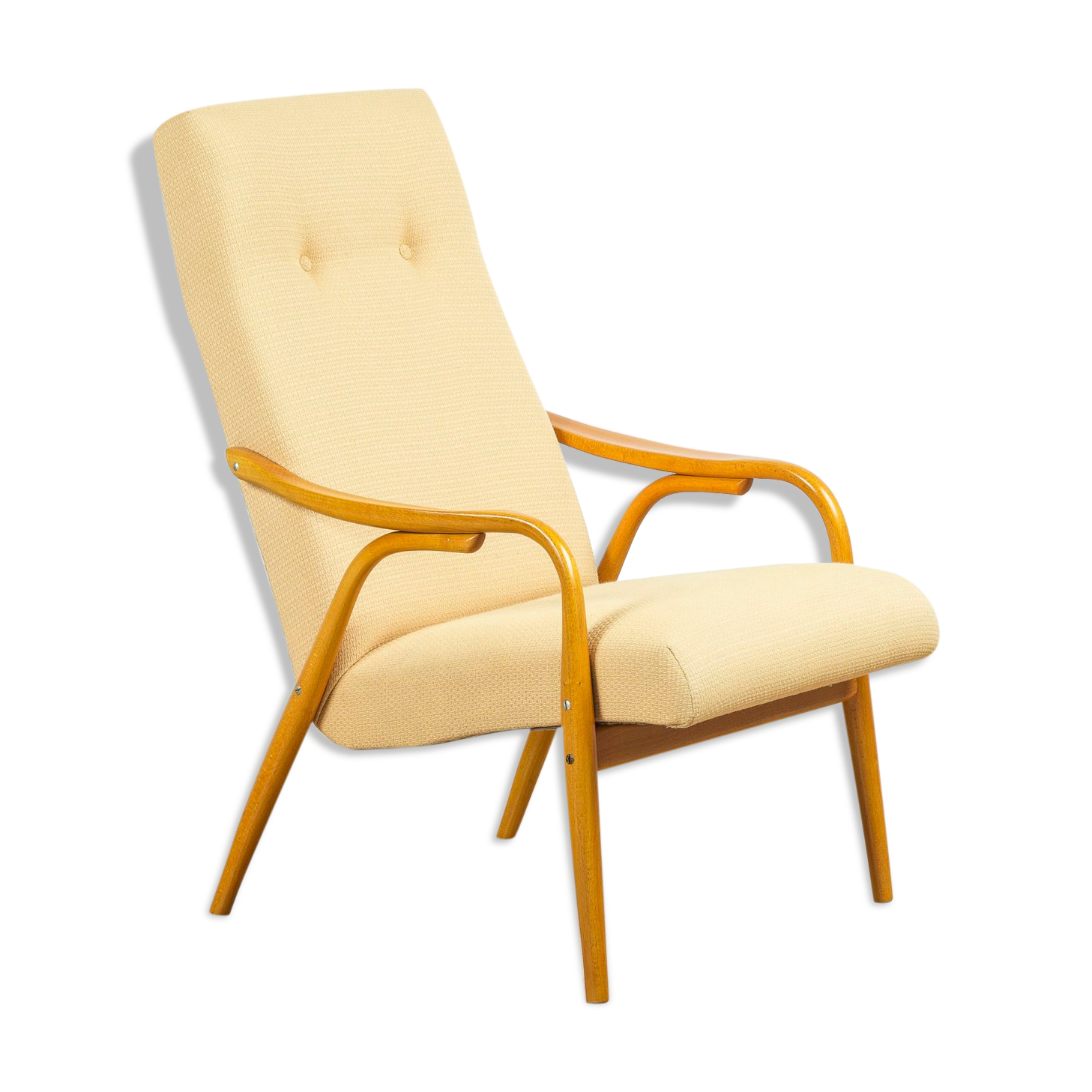 Fauteuil Ton 947, années 50