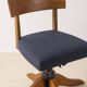 1930's Oak Swivel Office Chair by SMV, Sweden