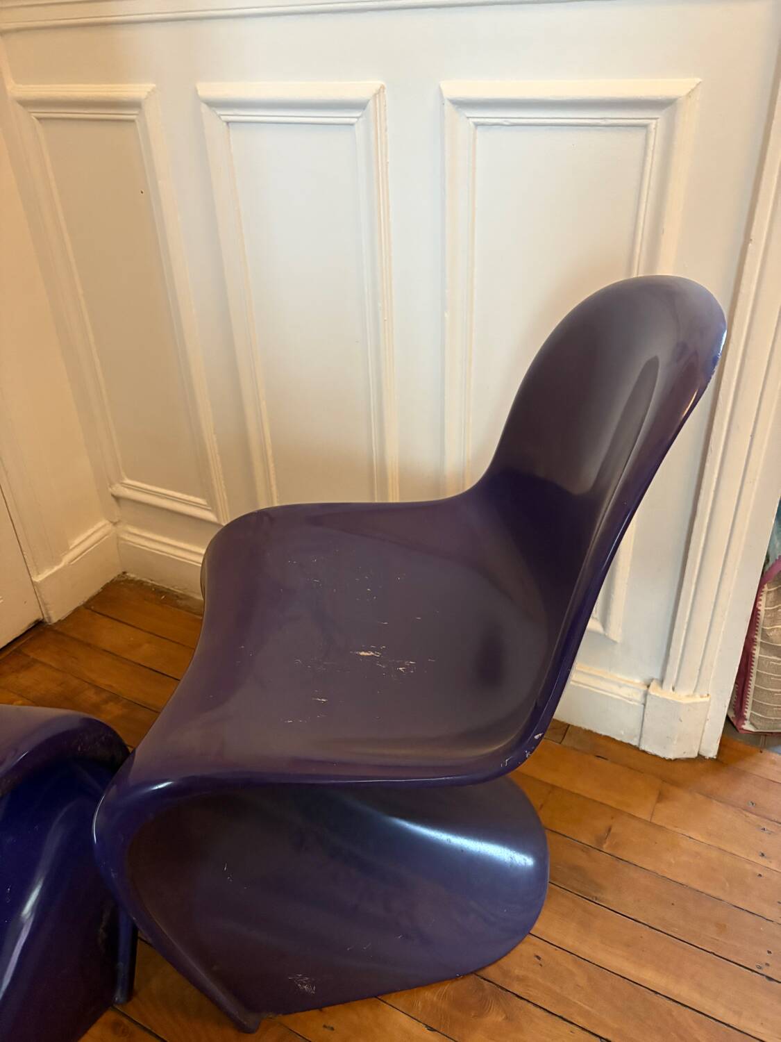 Pair of vintage Herman Miller Verner Panton chairs