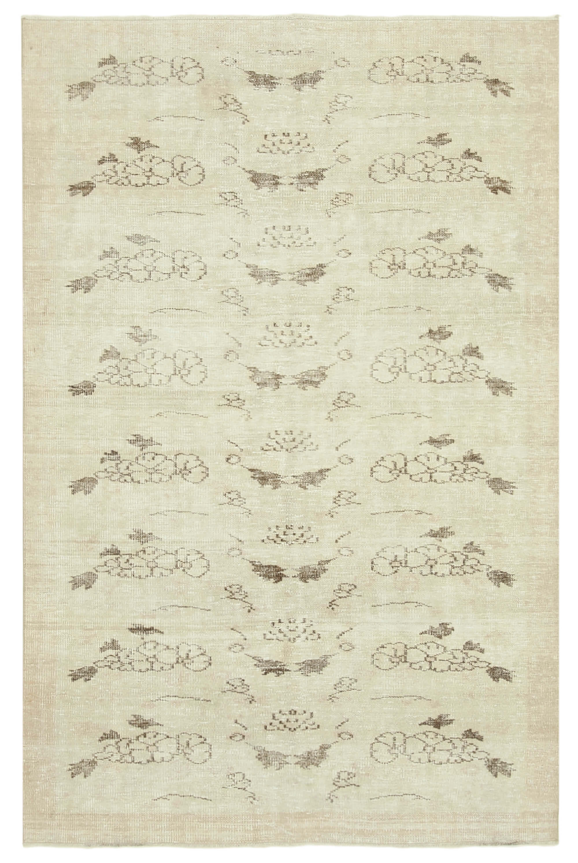Handwoven Antique Anatolian Beige Rug 171 cm x 261 cm - 38885