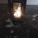 Metal glass lantern  year 85