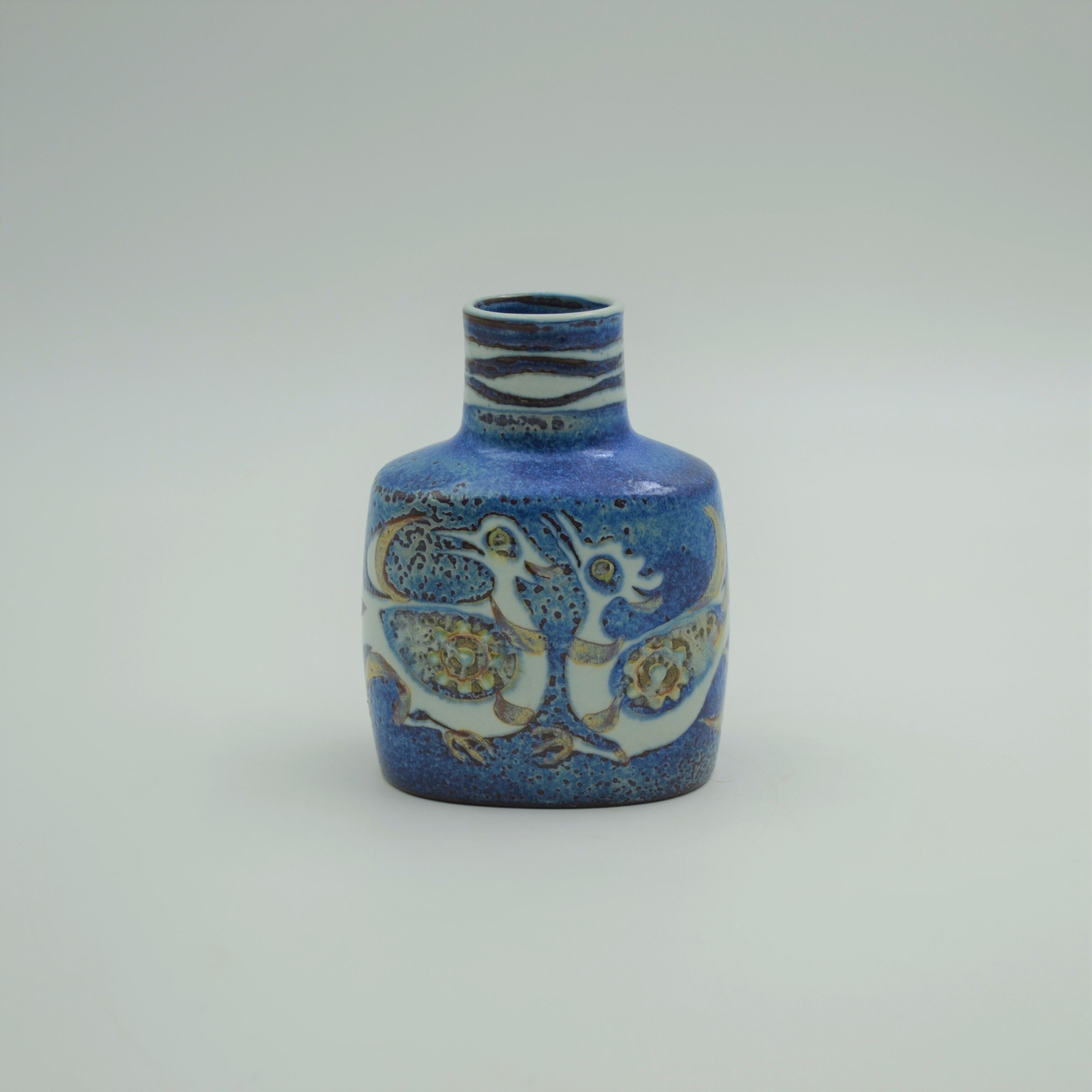 Earthenware vase series Baca by Nils Thorsson for Royal Copenhagen