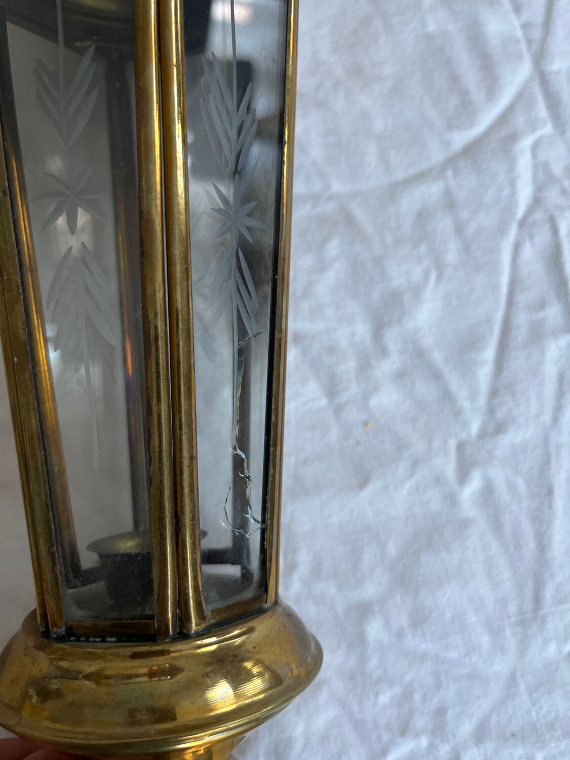 Set of 3 lantern candle holders