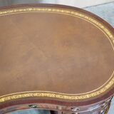 Victorian desk with leather top, restored.