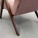 Mid Century Easy Chair Model B - 310 Var in Pink Boucle