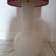 Doria Leuchten 2-light opaline floor lamp