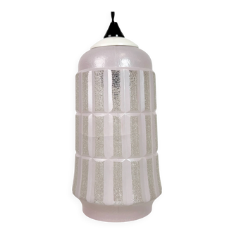 Vintage Glass Ceiling Light, 1970s