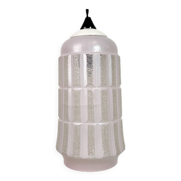 Vintage Glass Ceiling Light, 1970s