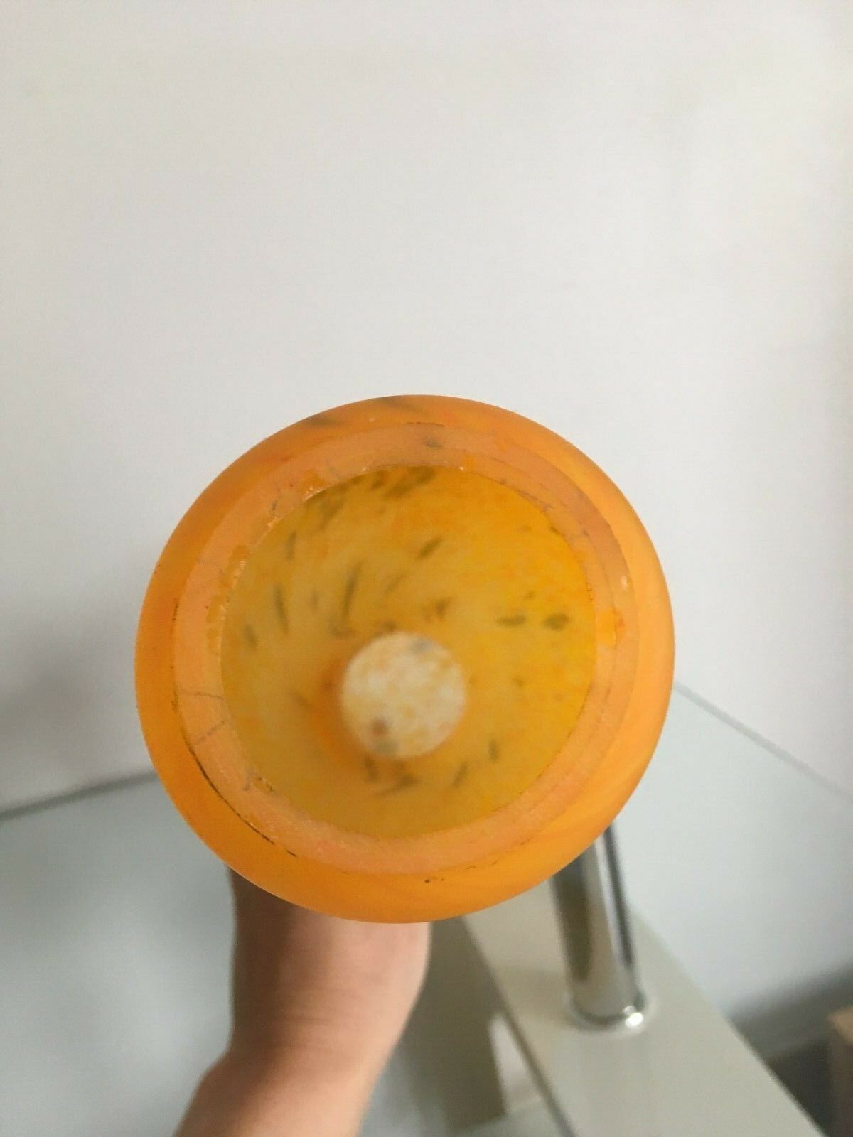 Modern glass paste soliflore vase