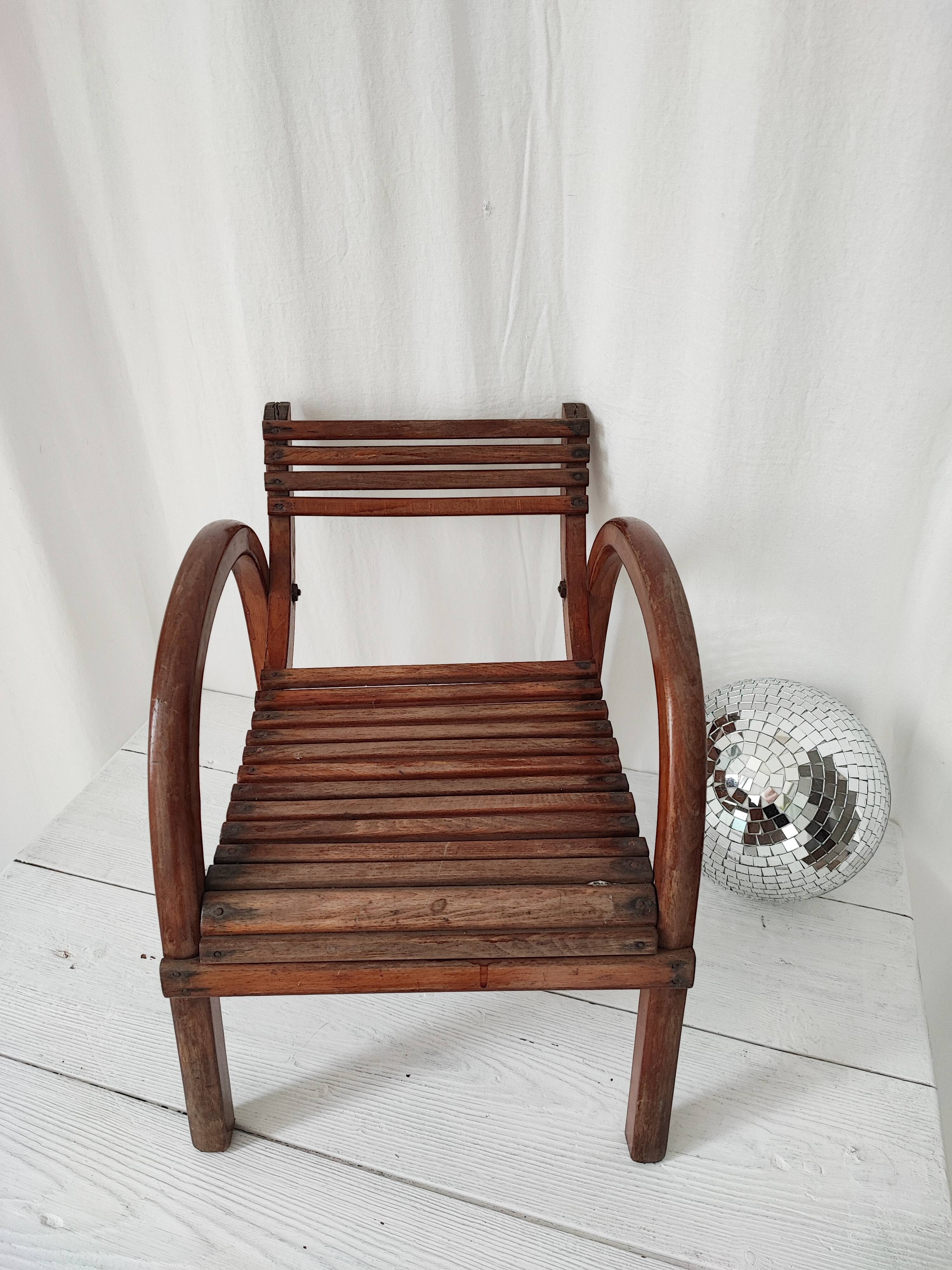 Wooden chair child