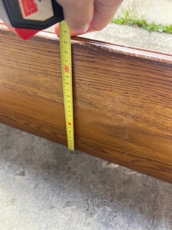 Étagère en bois vintage