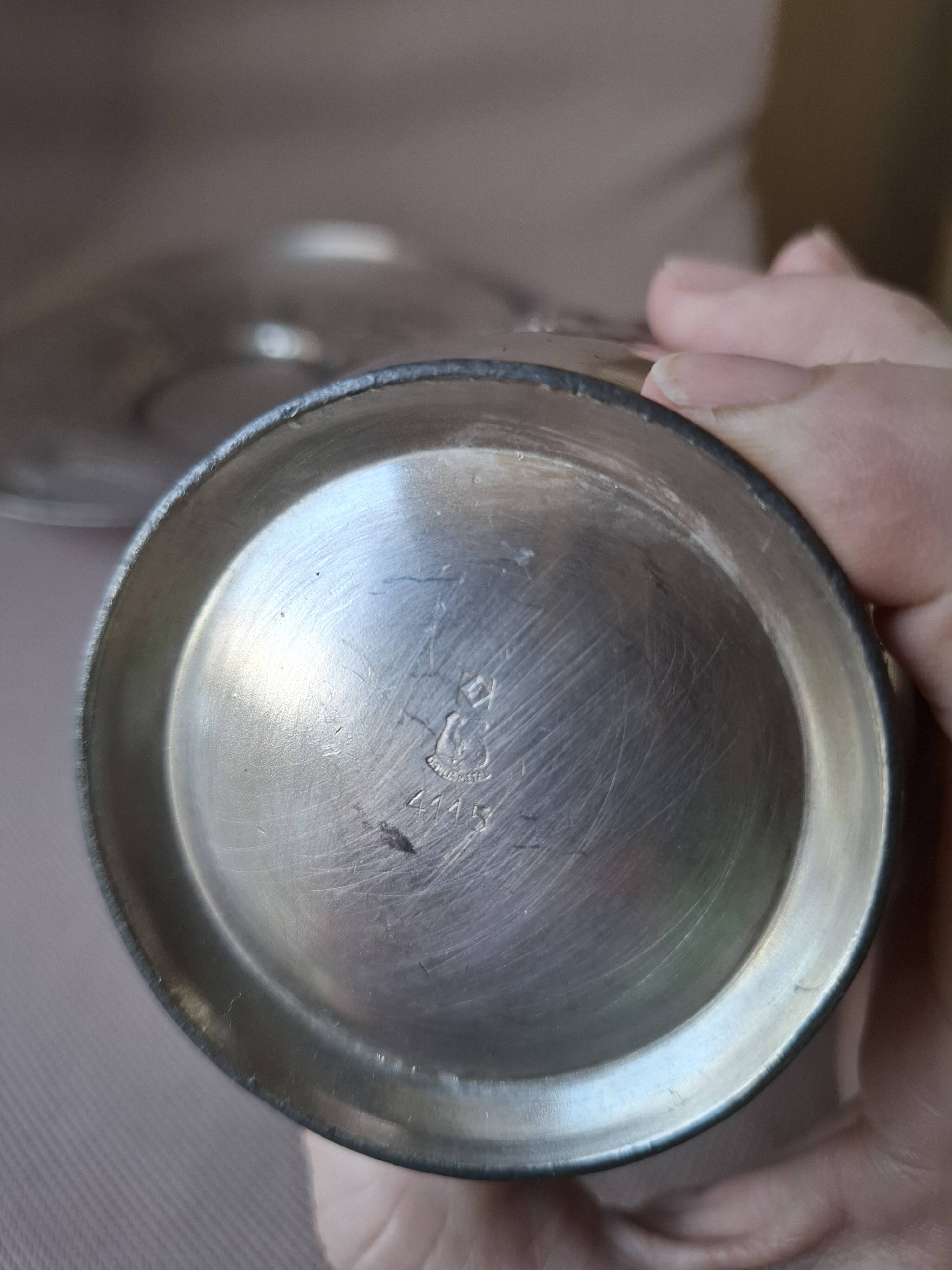 Gallia/Christofle silver-plated mug