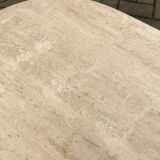 Beige marble coffee table by Roche Bobois, 1970s