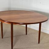Round extending dining table by GPlan Fresco Collection 1960.