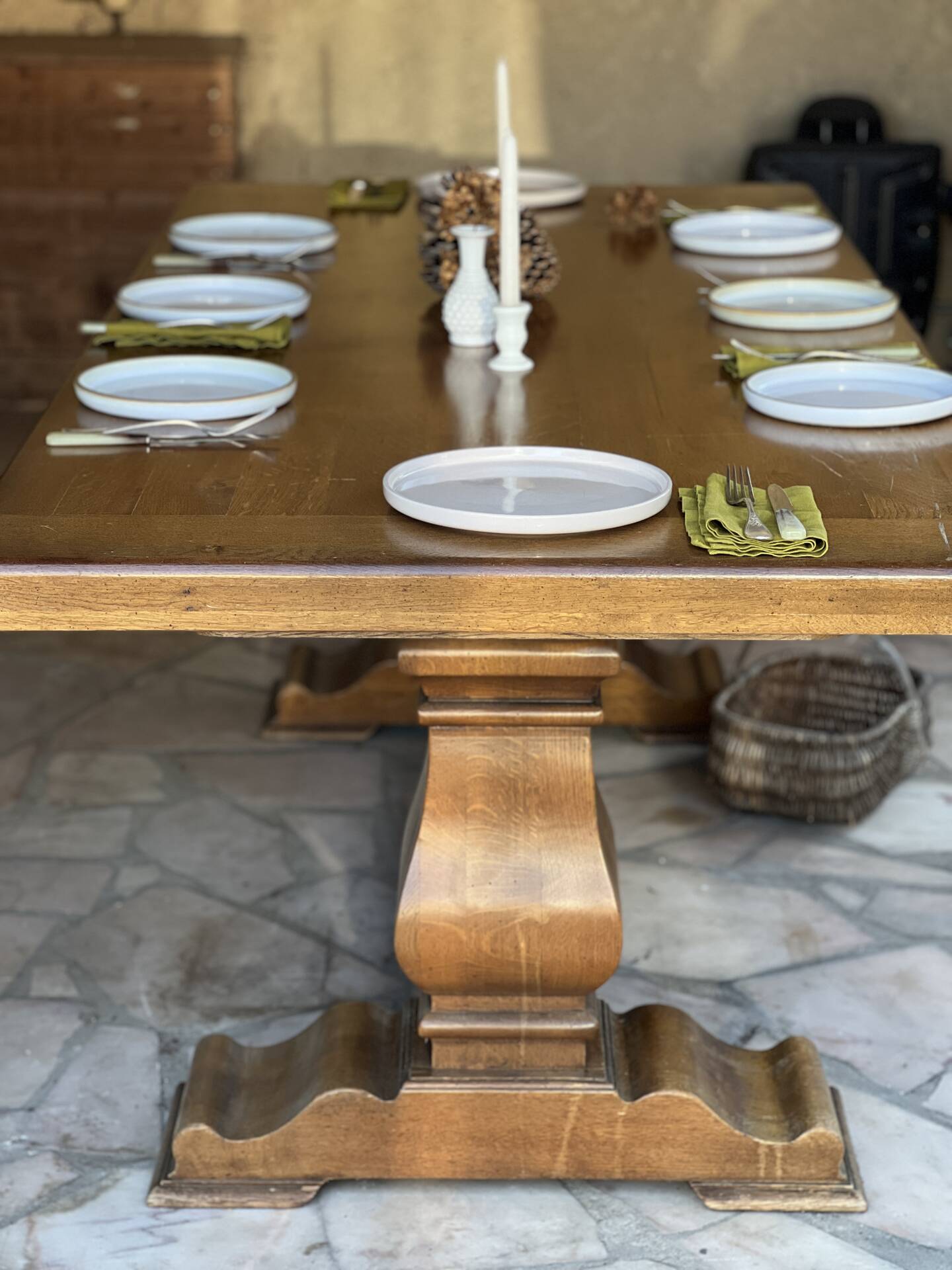 Monastery table - farmhouse table