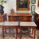 Set of two living side tables