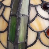 Stained glass lampshade