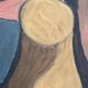 Large Original Swedish Oil on Canvas – "Spansk By" by Emil Clahr (1905–1983) – Signed – 1961 – Vintage & Framed
